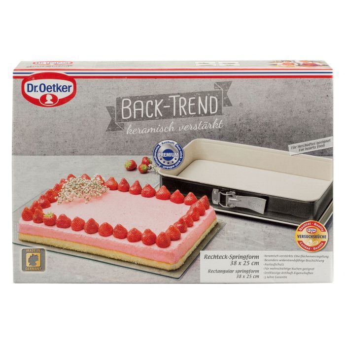 Dr Oetker springvorm Back Trend, 38 x 25 cm