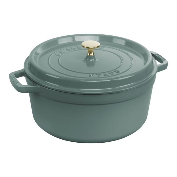 Staub Cocotte 26cm 5,25L Eucalyptus