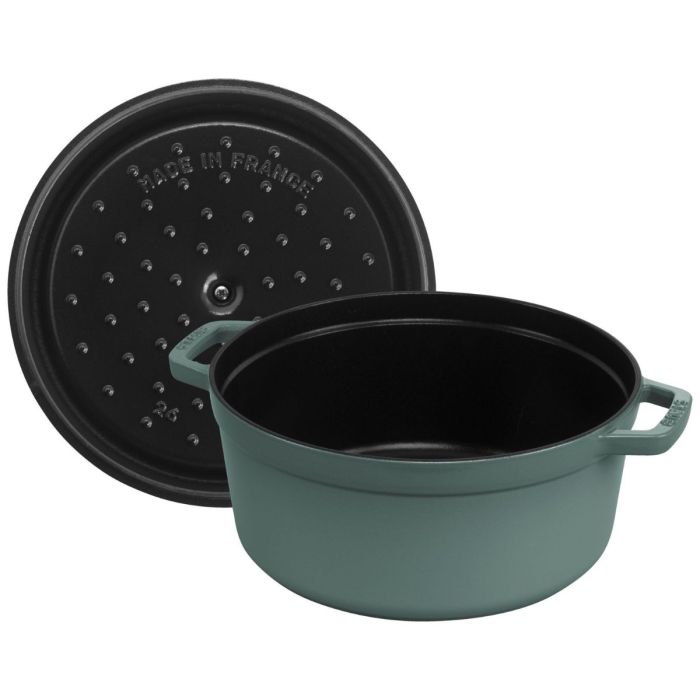 Staub Cocotte 26cm 5,25L Eucalyptus