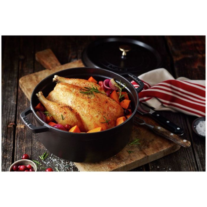 Staub Cocotte 26cm 5,25L Zwart