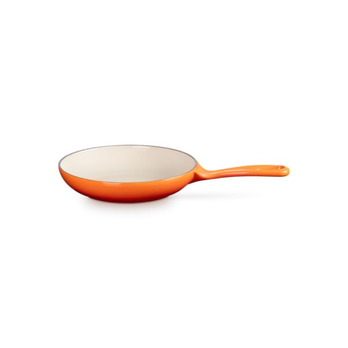 Le Creuset Signature 2 in 1 Koeken- Steelpan Oranjerood Ø 22cm 2,3ltr