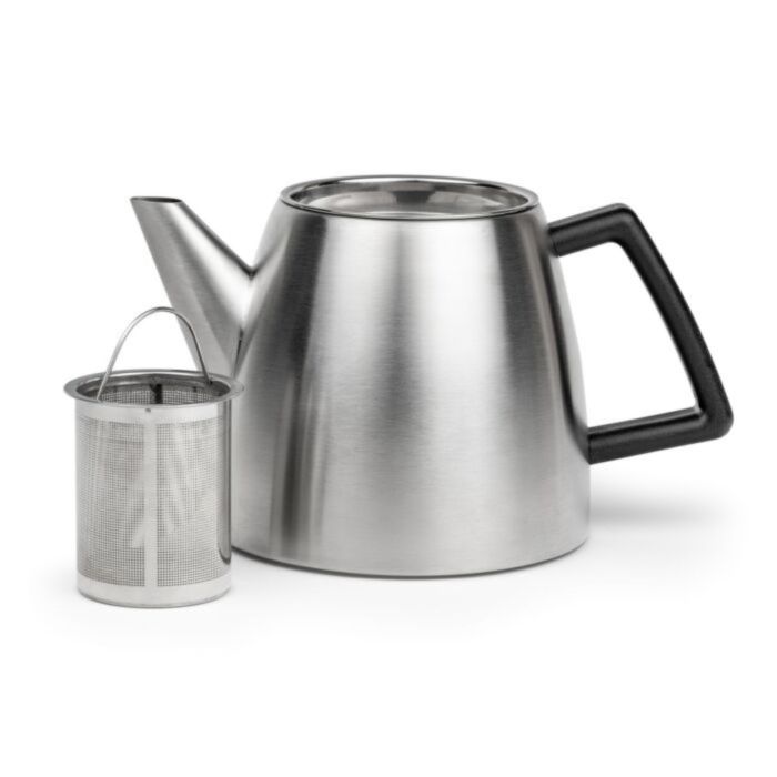 Bredemeijer  Dubbelwandige Theepot Duet Odense 1,1L Mat RVS