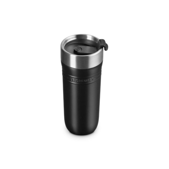 Le Creuset On The Go Thermosbeker Mat Zwart 0,35L