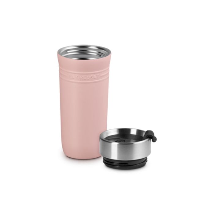 Le Creuset On The Go Thermosbeker Shell Pink 0,35L