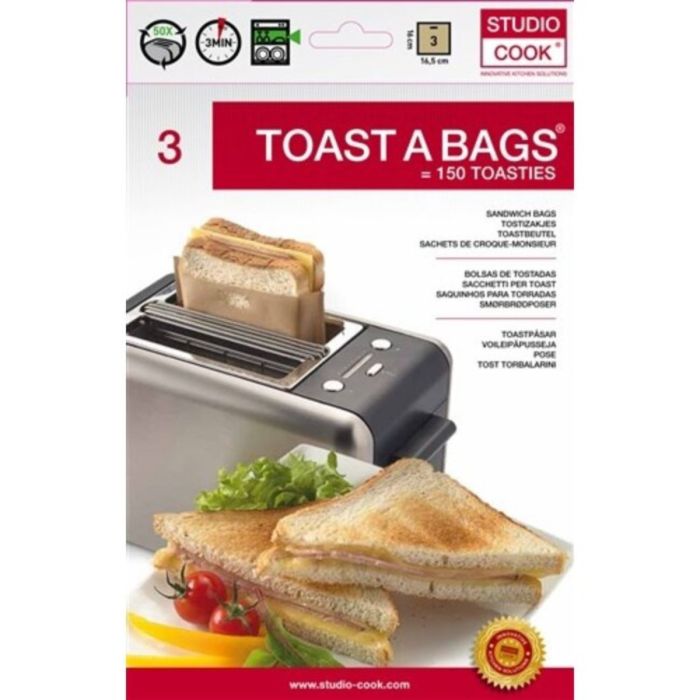 NON STICK - TOSTI BAGS 3PC