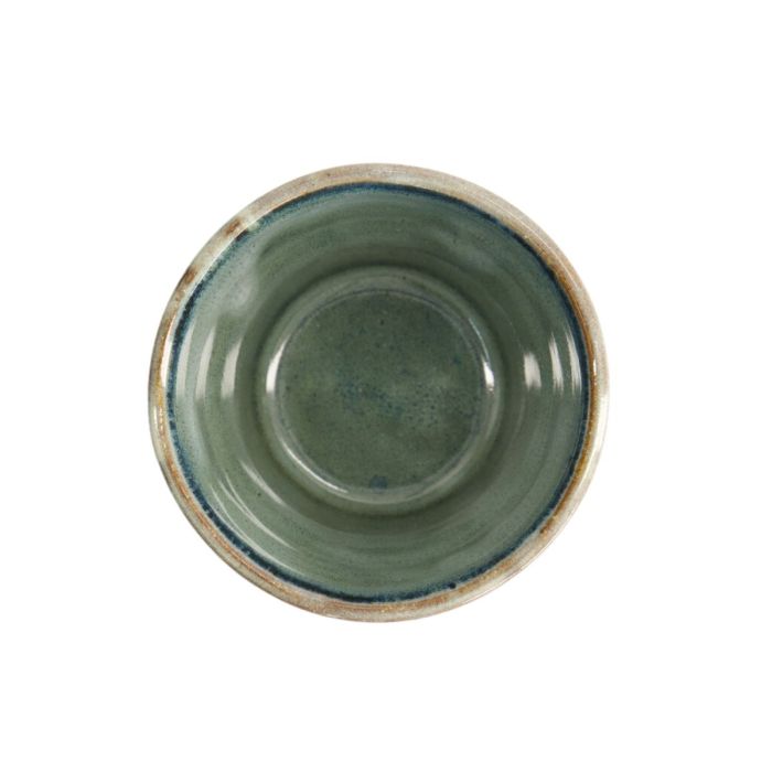 TOKYO STUDIO - KOFFIEKOP GROEN/BEIGE GESTREEPT 300ML