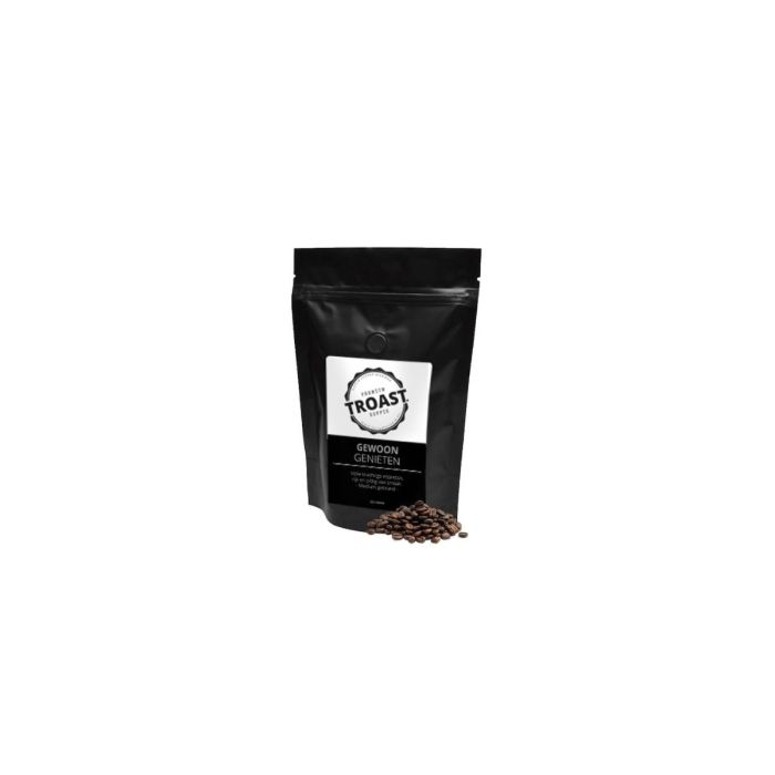 Troast espressobonen 'GEWOON GENIETEN' 250gr