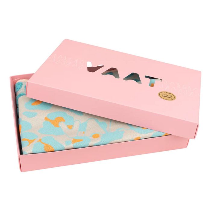 VAAT Amsterdam Giftset I Love Leopard Turquoise Orange