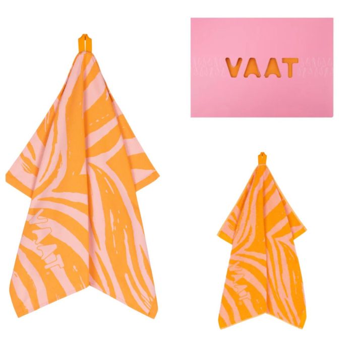 VAAT Amsterdam Giftset I Love Zebra Pink Orange