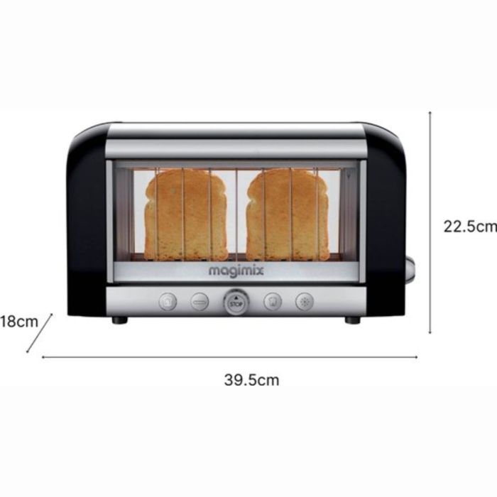 Magimix Toaster Vision Zwart