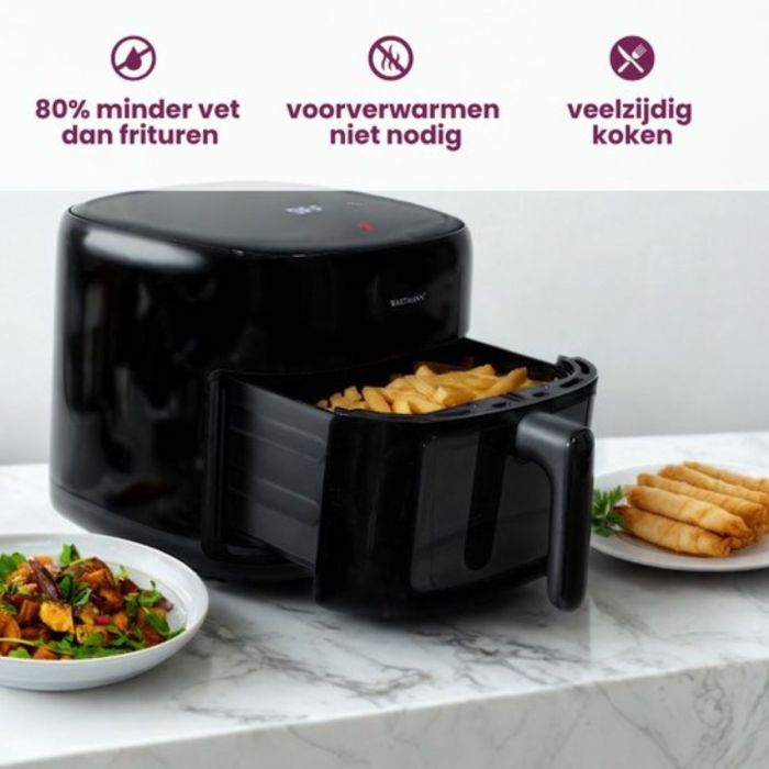 Wartmann Airfryer PFAS-vrij WM-2408 AF 6 Lt.