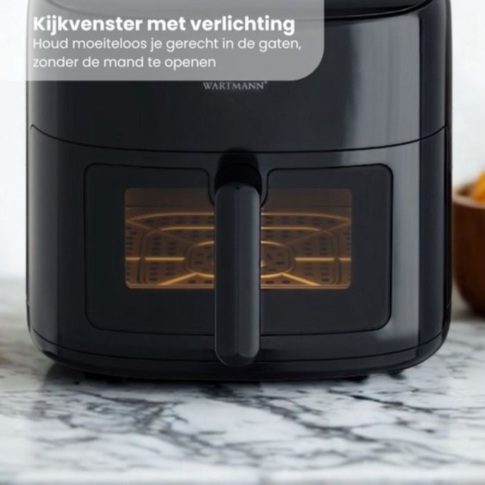 Wartmann Airfryer PFAS-vrij WM-2408 AF 6 Lt.