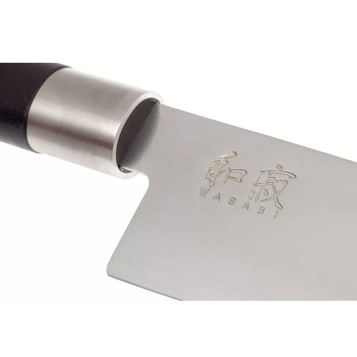 KAI WASABI BLACK SANTOKU 165MM