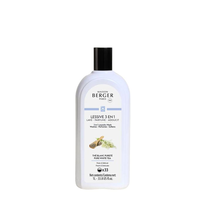 MAISON BERGER - WASMIDDEL - Pure White Tea1L - 3-in1