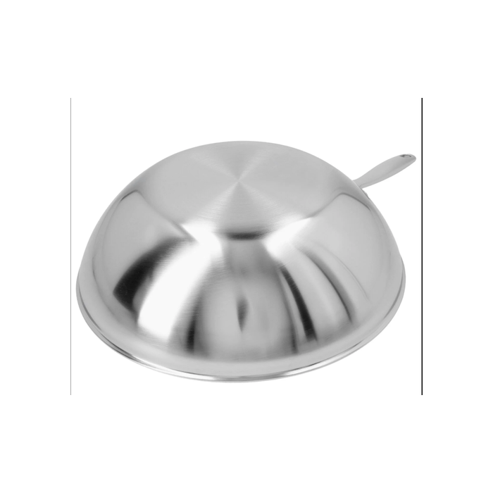 Demeyere Wok Industry 5 wok vlakke bodem 30 cm