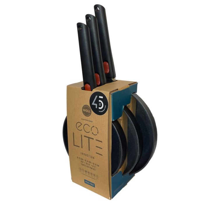 WOLL ECOLITE QXR PANNEN 20, 24 & 28CM