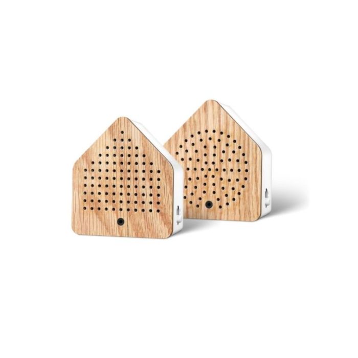 ZirpyBox Oak - Luxe Eiken Geluidsbox voor Natuurlijke Ontspanning