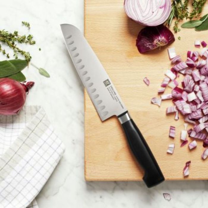 ZWILLING - FOUR STAR SANTOKU MET KUIL 18CM
