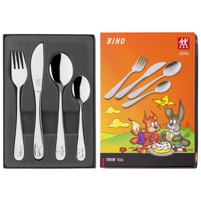 Zwilling Kinderbestek Bino set 4-delig