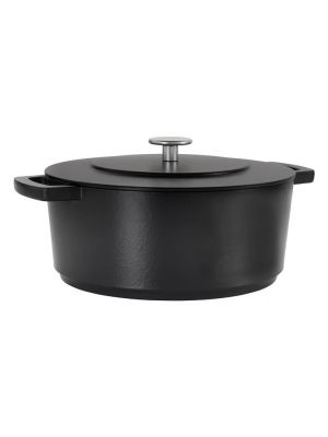 Combekk Dutch Oven Ø 24 Zwart Kookshop de Pepermolen