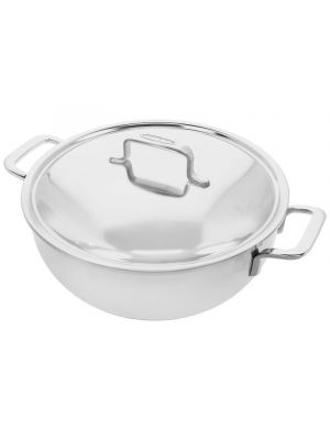 demeyere intense 5 conische braadpan 28cm met deksel