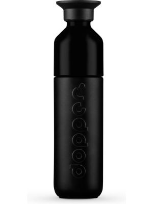 dopper insulated drinkfles blazing black 350 ml