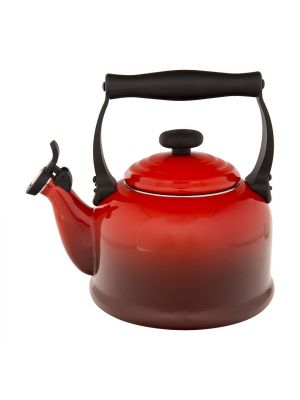 le creuset fluitketel rood 2.1 liter