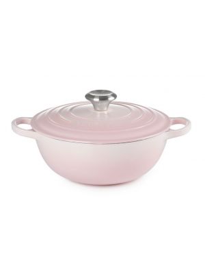 le creuset marmite shell pink