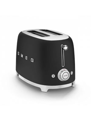 smeg broodrooster mat zwart