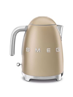 smeg waterkoker mat champagne 