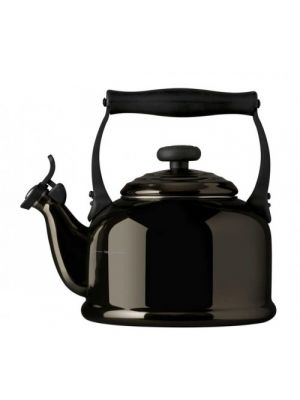le creuset fluitketel zwart 2.1l